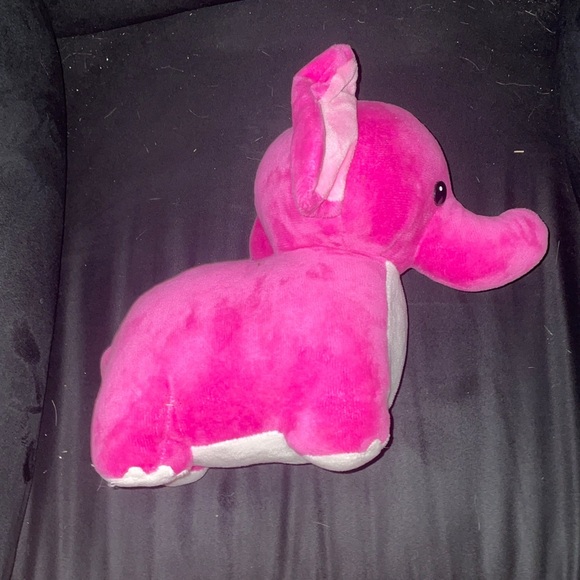 Pink Elephant Plush Toy - Picture 4 of 5